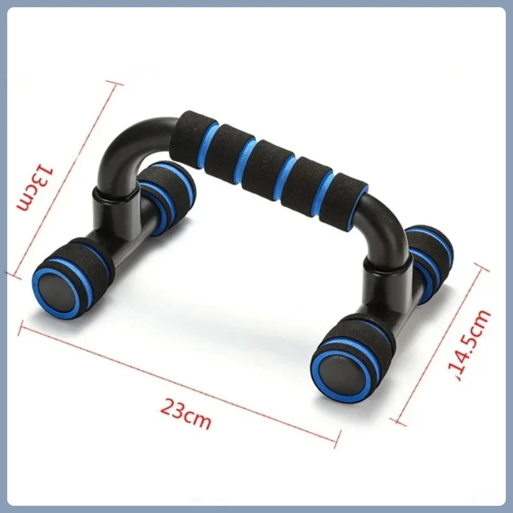 H-shaped foam push-up stand for chest muscle training - small home fitness equipment for men, calisthenics equipment.