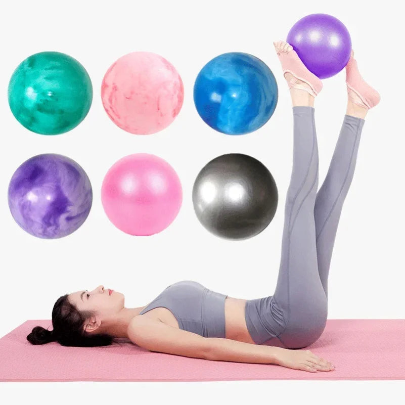 25cm Yoga Ball Exercise Gymnastic Fitness Pilates Ball Balance Exercise Gym Fitness Yoga Core Ball Indoor Training Equipment